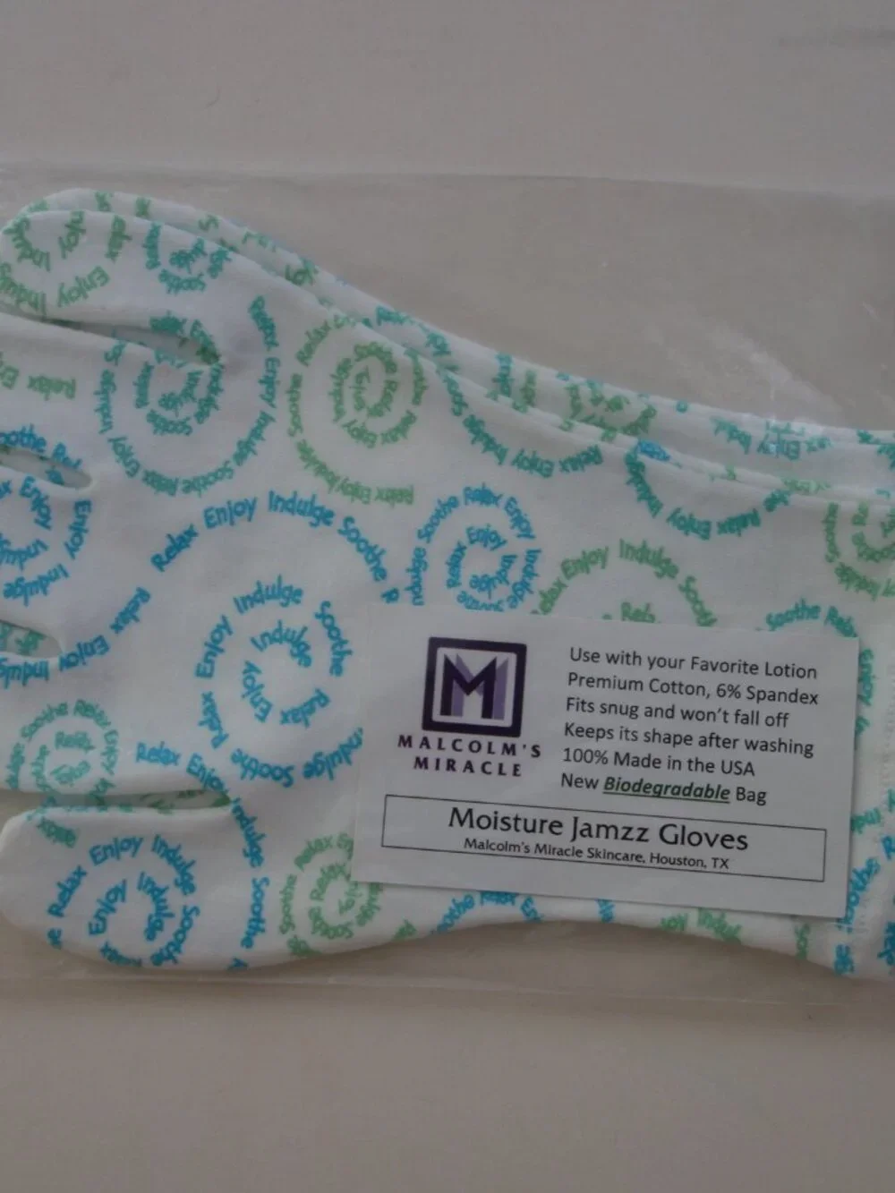 Moisture Jamzz Gloves MALCOLM'S MIRACLE 100% MADE IN USA